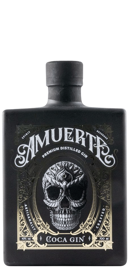 Gin Amuerte Coca Leaf Black Edition - WineVins