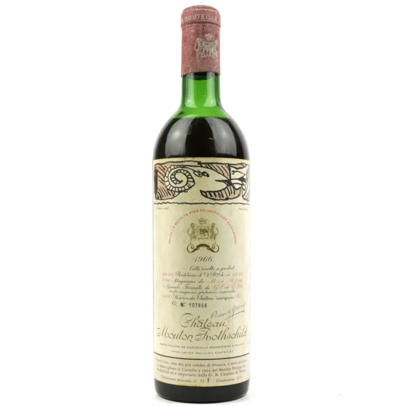 1966 | Chateau Mouton Rothschild | Pauillac - Wine
