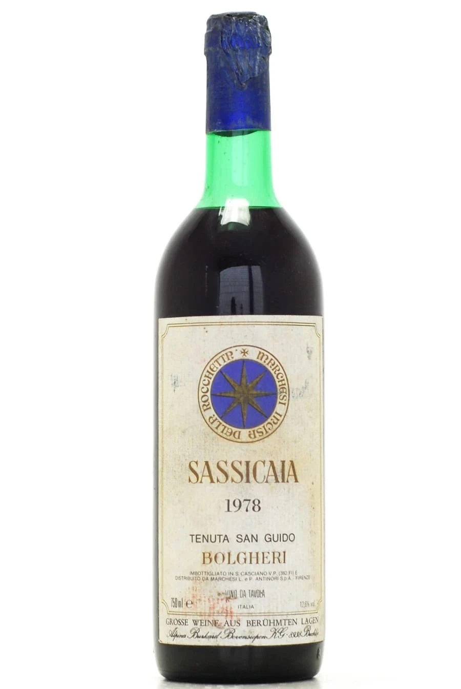 1978 | Tenuta San Guido | Sassicaia - Wine