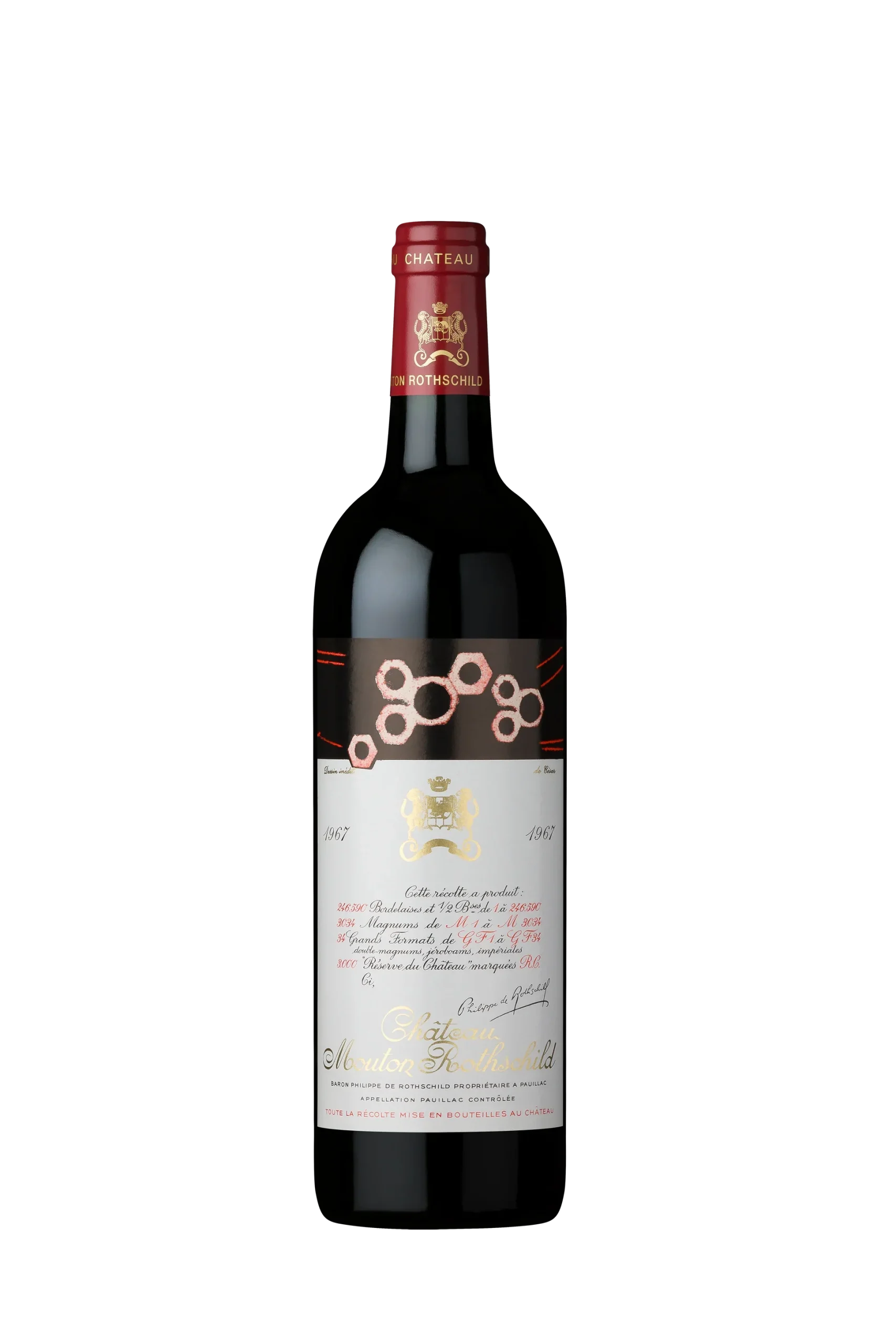1967 | Chateau Mouton Rothschild | Pauillac - Wine