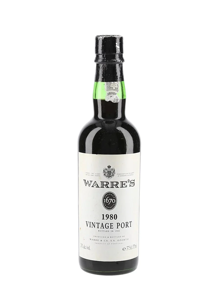 1980 | Warre's | Vintage Port (Half Bottle) - Wine