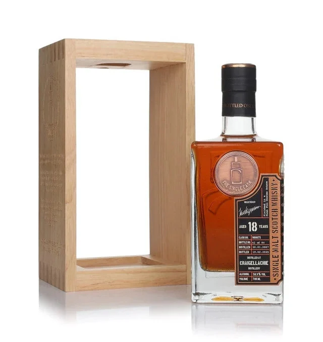 Craigellachie 18 Year Old 2007 Cask #900075 - The Single Cask Single Malt Scotch Whisky | 700ML