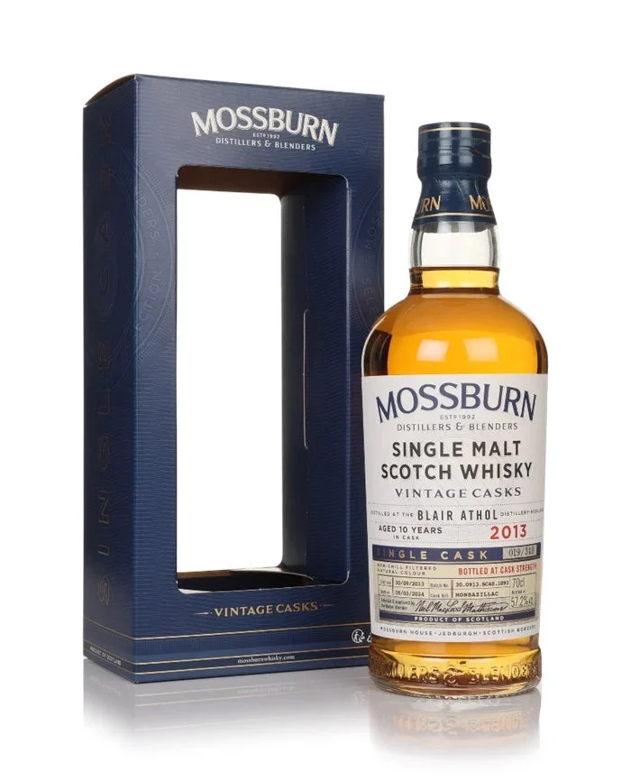 Blair Athol 10 Year Old 2013 Cask #019/349 Vintage Casks (Mossburn) Single Malt Scotch Whisky | 700ML - Whiskey