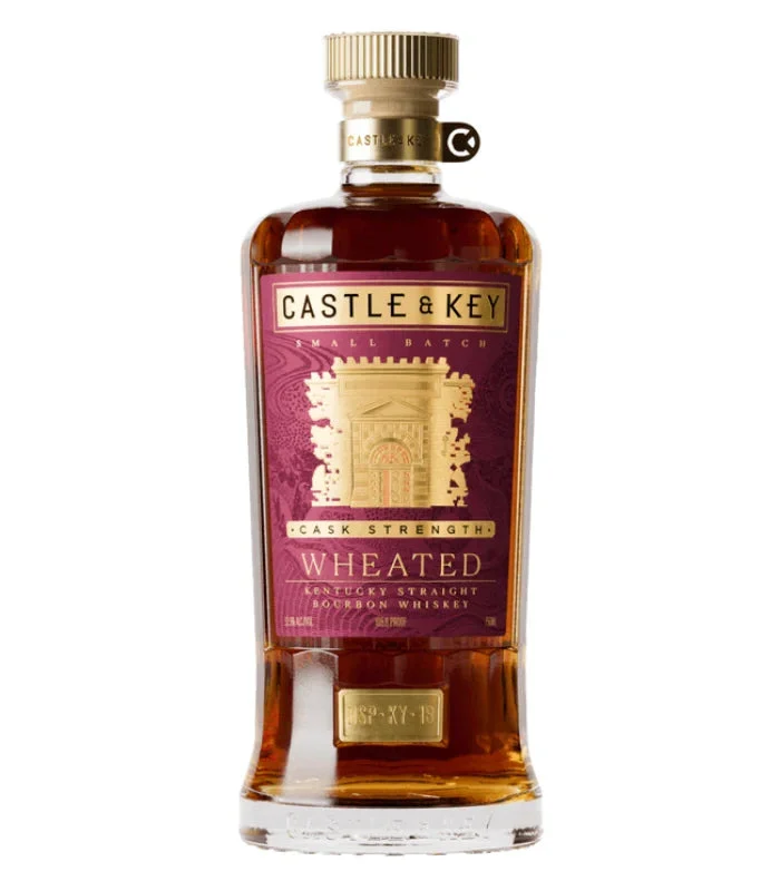 Castle & Key Cask Strength Wheated Batch #1 2025 Release Kentucky Straight Bourbon Whiskey