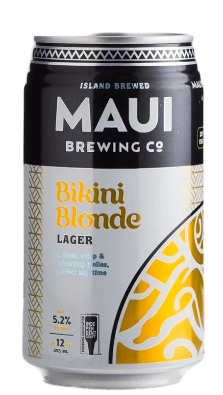 Maui Brewing Co. Bikini Blonde Lager Beer | (6)*355ML - Ready to Drink