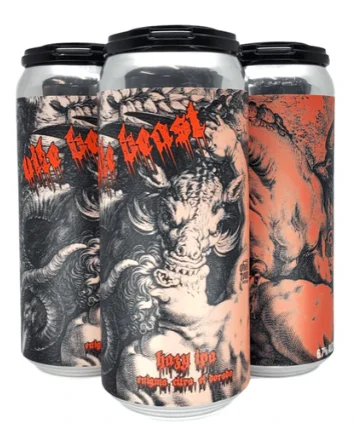 Ghost Town Brewing Vile Beast Hazy IPA Beer | (4)*473ML - Ready To Drink