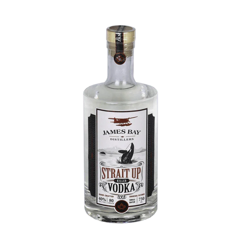 James Bay Distillers Strait Up Killer Vodka