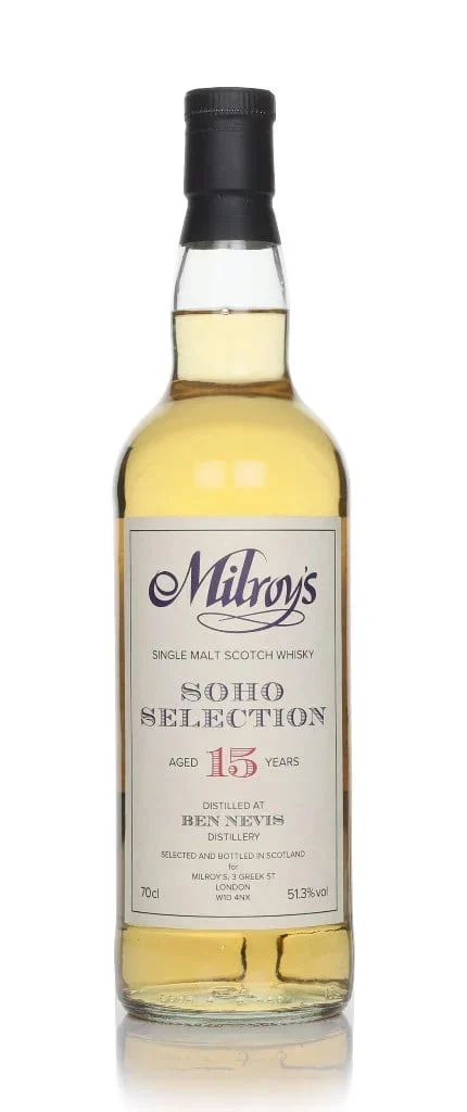 Ben Nevis 15 Year Old 2010 - Milroy's Soho Selection Single Malt Scotch Whisky | 700ML