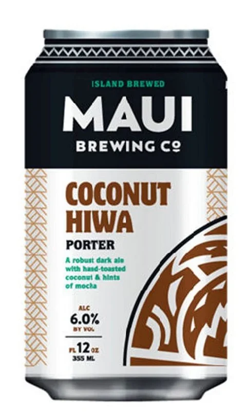 Maui Brewing Co. Coconut Hiwa Porter Beer | (4)*355ML - Ready to Drink