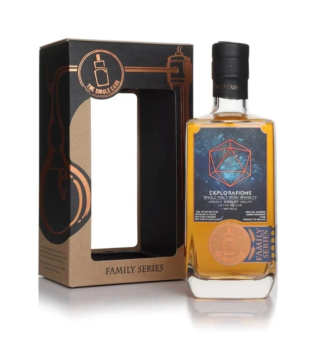 Cooley 10 Year Old 2012 Cask #3B - The Single Cask Single Malt Irish Whisky | 700ML