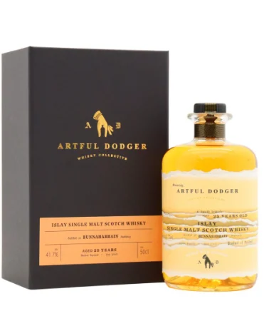 Bunnahabhain The Artful Dodger Collective Single Cask #3445 25 Year Old · 1995 Vintage Single Malt Scotch Whisky | 500ML - Whiskey