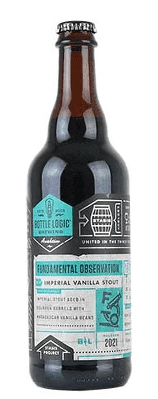 Bottle Logic Brewing Co. 10th Anniversary Fundamental Observation With Madagascar Vanilla Beans Imperial Stout | 500ML - Beer