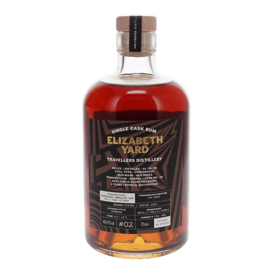 Elizabeth Yard Belize Travellers Distillery 16 Year Old #02 Rum | 700ML