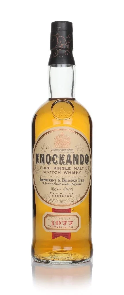 Knockando 1977 (Bottled 1992) Pure Single Malt Scotch Whisky | 700ML - Whiskey