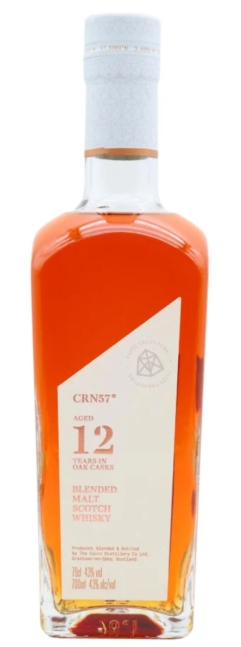 The Cairn Distillery CRN57 12 Year Old Blended Malt Scotch Whisky | 700ML - Whiskey