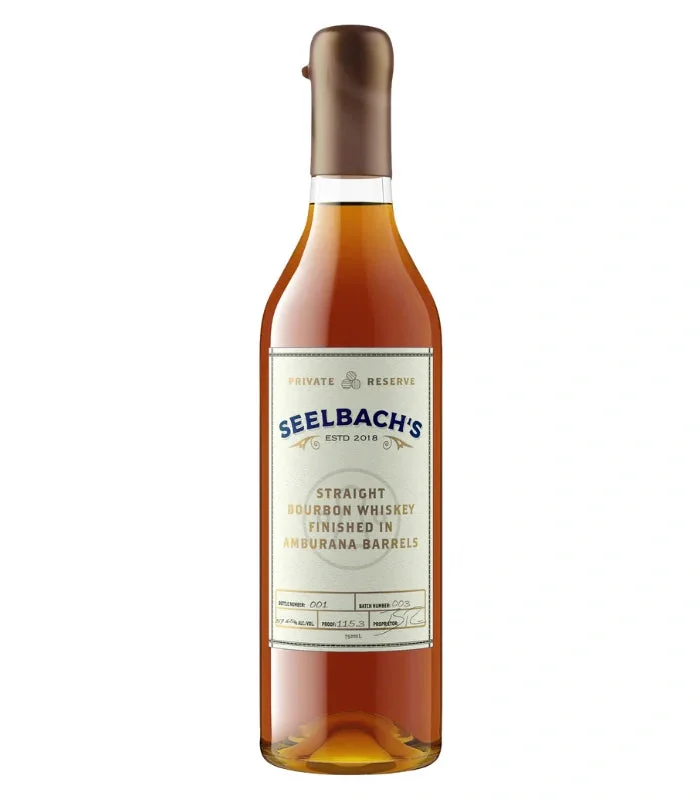 Seelbach's Private Reserve Amburana Finish Bourbon Whiskey