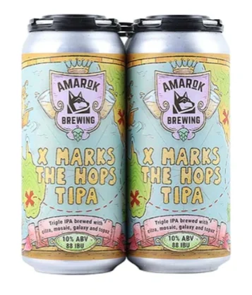 Amarok Brewing X Marks The Hops TIPA Beer | (4)*475ML