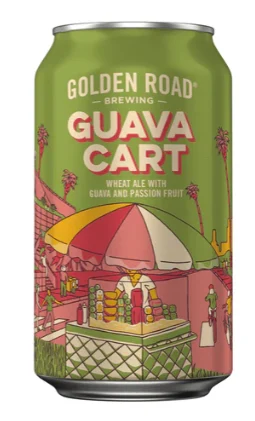 Golden Road Brewing Guava Cart Beer | (6)*355ML - Ready To Drink