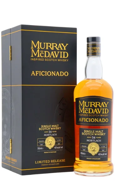 Mortlach Murray McDavid Aficionado Single PX Sherry Cask #386 34 Year Old · 1989 Vintage Single Malt Scotch Whisky | 700ML - Whiskey