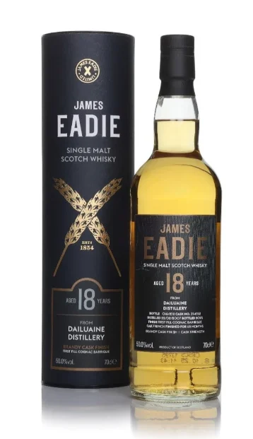 Dailuaine 18 Year Old 2007 Cask #354552 James Eadie Single Malt Scotch Whisky | 700ML - Whiskey