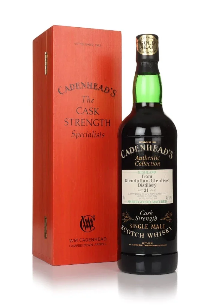 Glendullan-Glenlivet 31 Year Old 1966 Cadenhead's Authentic Collection Whisky | 700ML