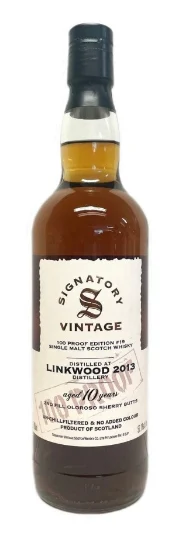 Linkwood 2013 10 Year Old 100 Proof Collection Single Malt Scotch Whisky | 700ML - Whiskey