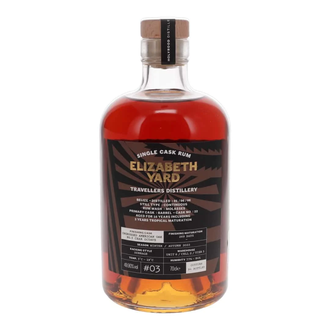 Elizabeth Yard Belize Travellers Distillery 16 Year Old #03 Rum | 700ML