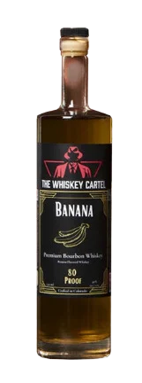 The Whiskey Cartel Banana Bourbon Whiskey
