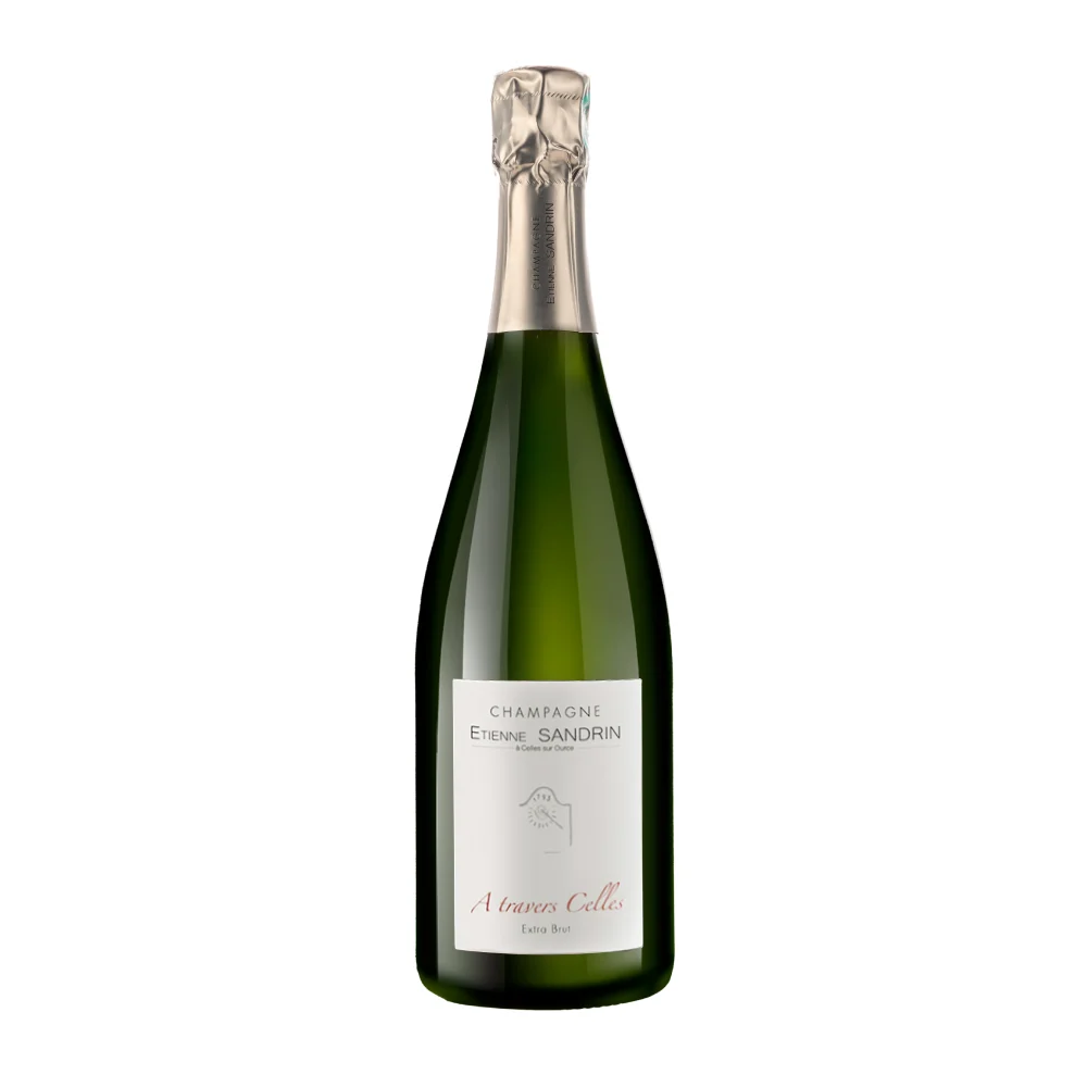 Étienne Sandrin A Travers Celles 2022 Brut Nature - Côte de l'Aube - Côte des Bar
