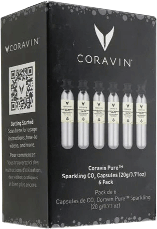 Coravin Sparkling Co2 Capsule (6 Pack) - WineVins