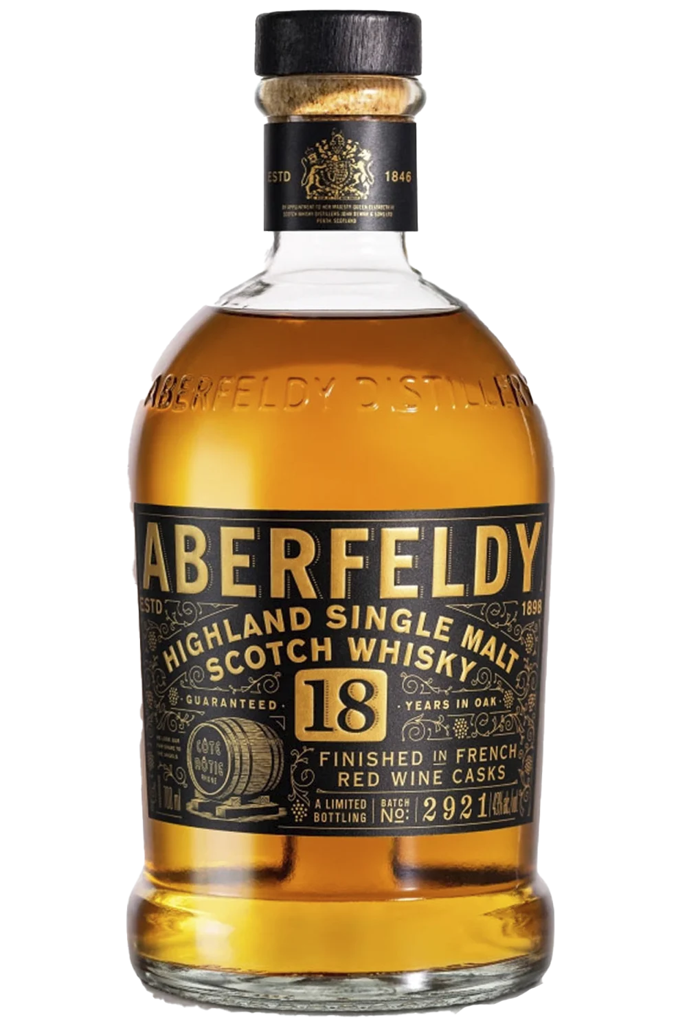 Aberfeldy Cote Rotie Vino Tinto 18 Años