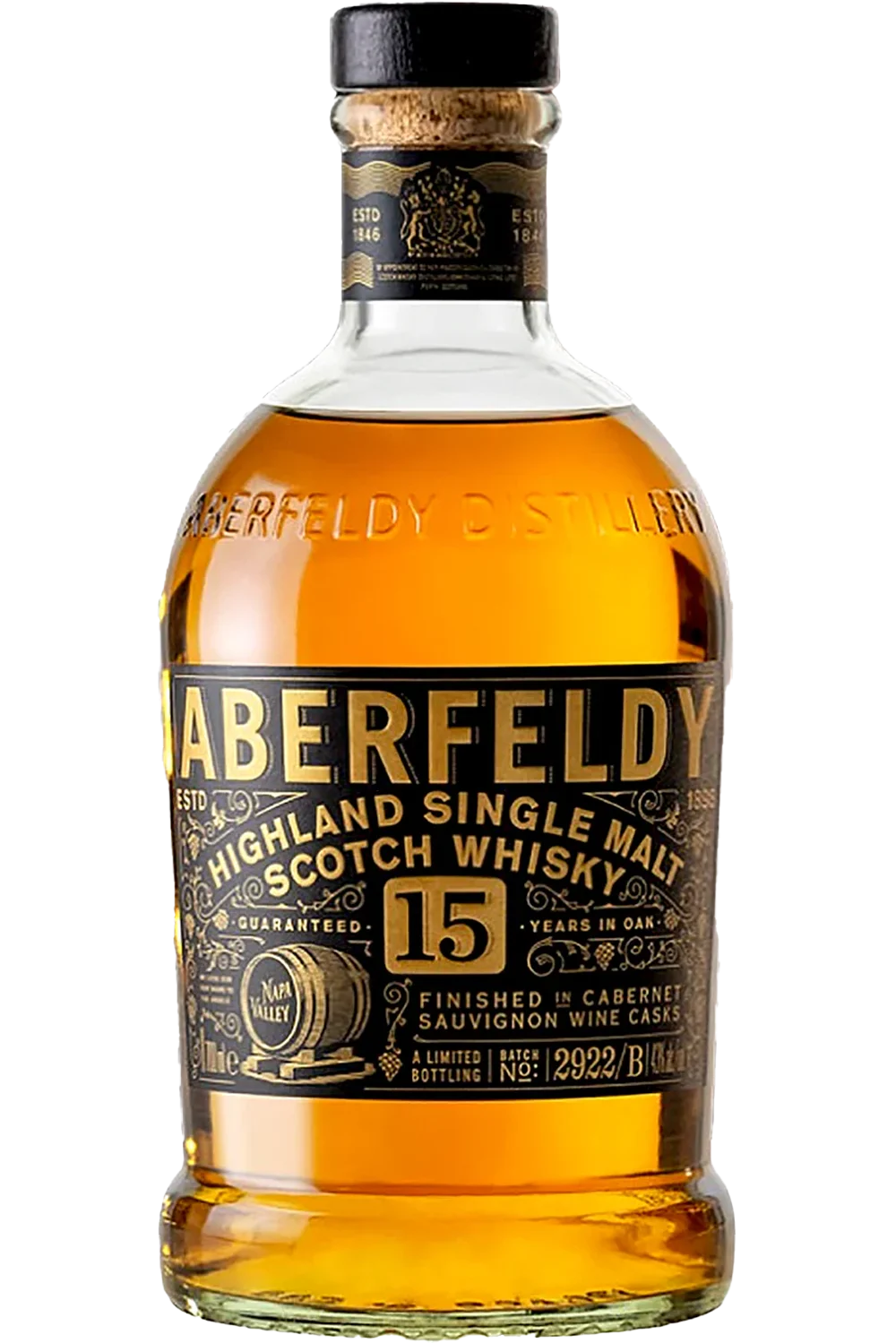 Aberfeldy Vino Tinto Napa Valley 15 Años