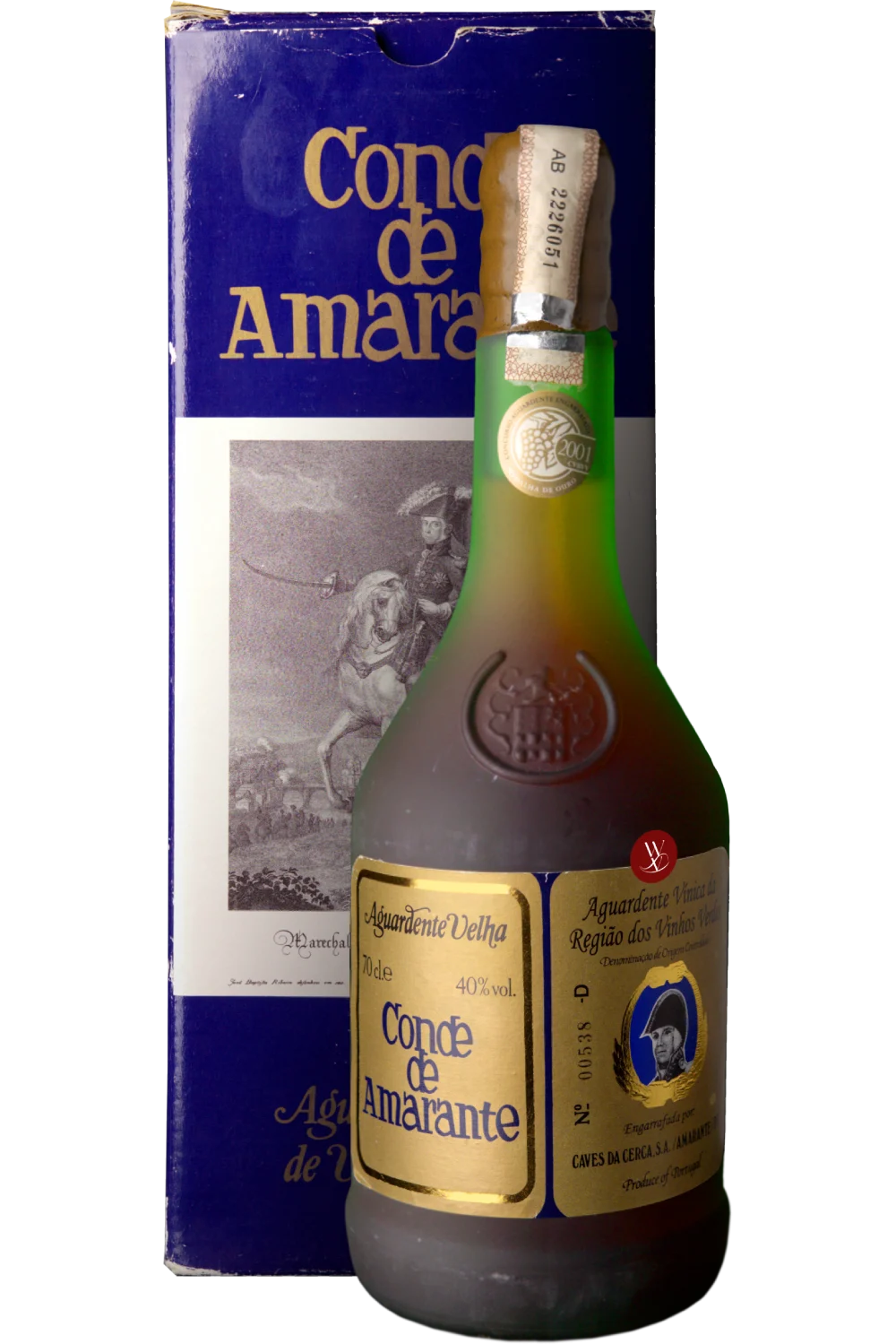 Aguardiente Conde de Amarante - As Caves da Cerca