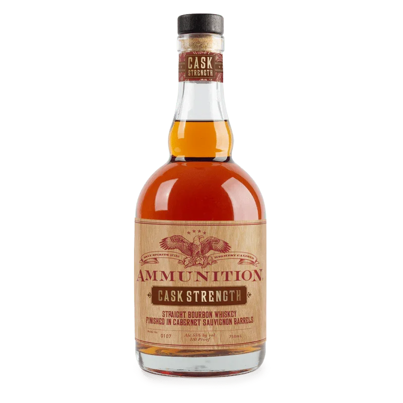 Ammunition Cask Strength Bourbon Whiskey