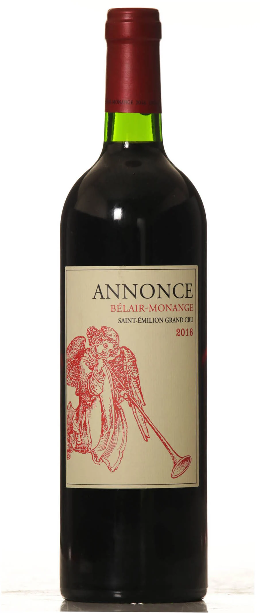 Annonce Belair Monange 2016 - Vineut
