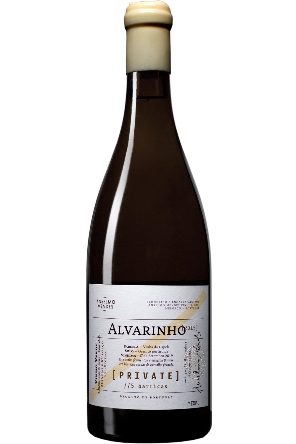 Anselmo Mendes Privado Alvarinho Blanco 2019