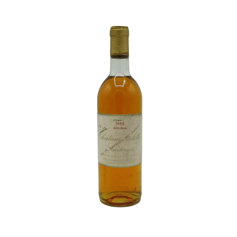 1958| Chateau Gilette | Sauternes Demi Doux - Wine