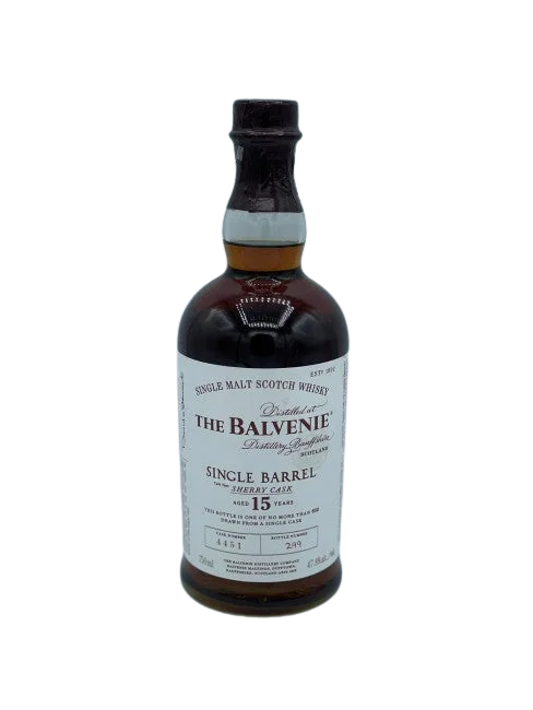 Balvenie 15 Year Old Single Barrel Sherry Cask #4451 - Whiskey