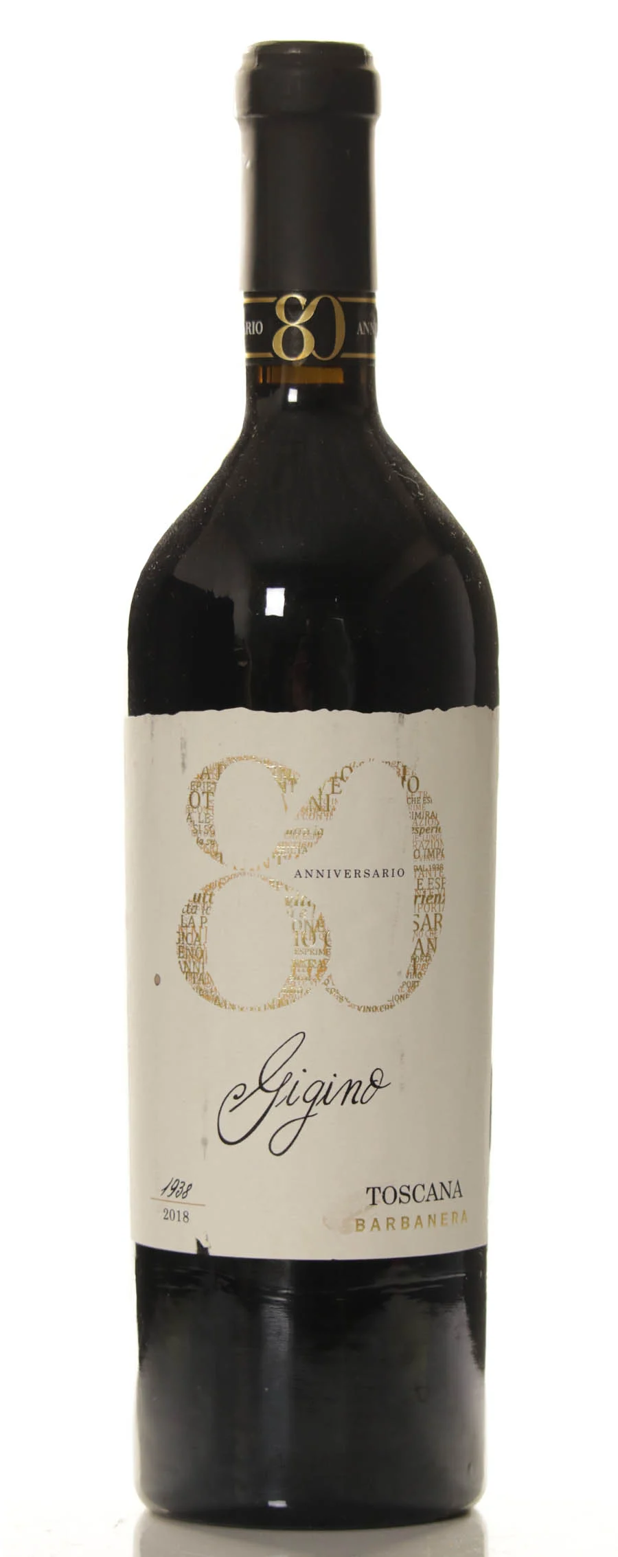 Barbanera Gigino 2018 80th Anniversario - Vineut