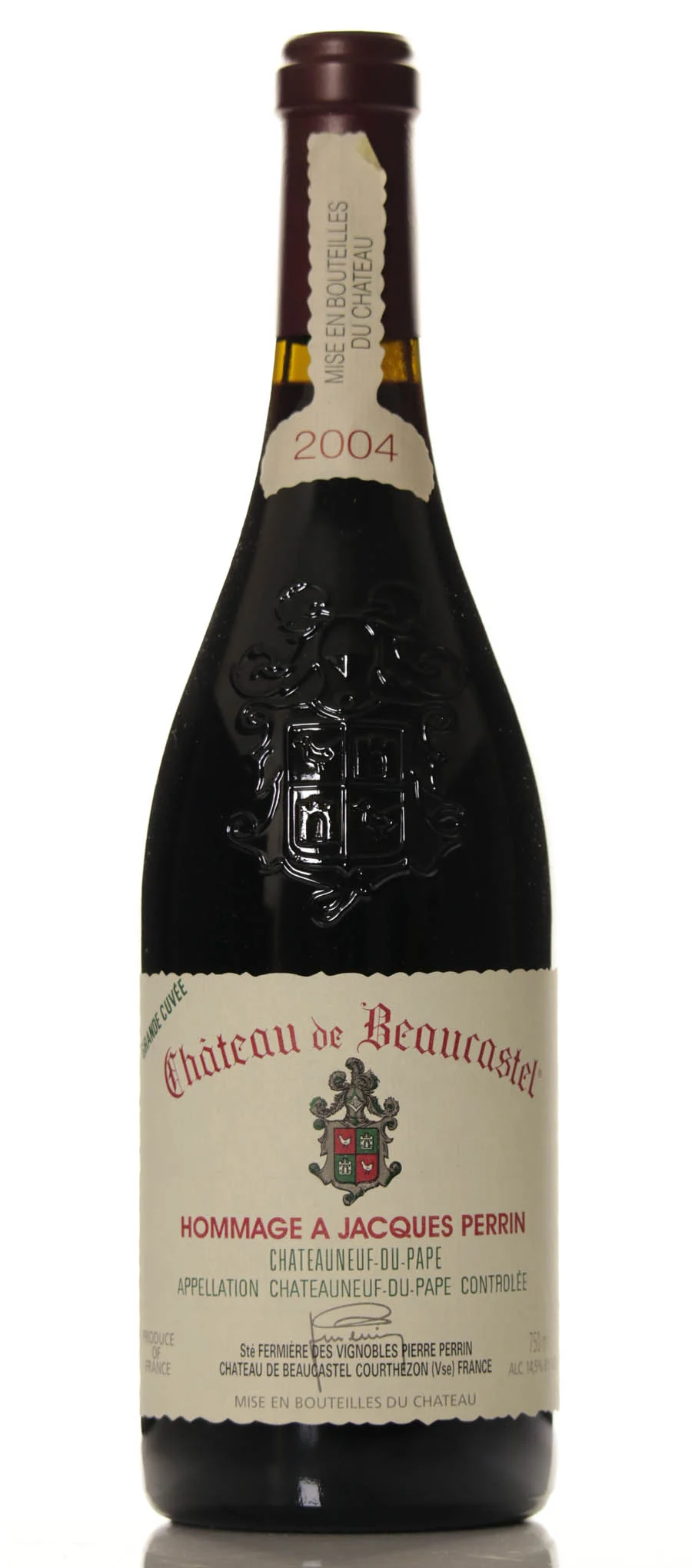 Chateau de Beaucastel Hommage a Jacques Perrin 2004 - Vineut