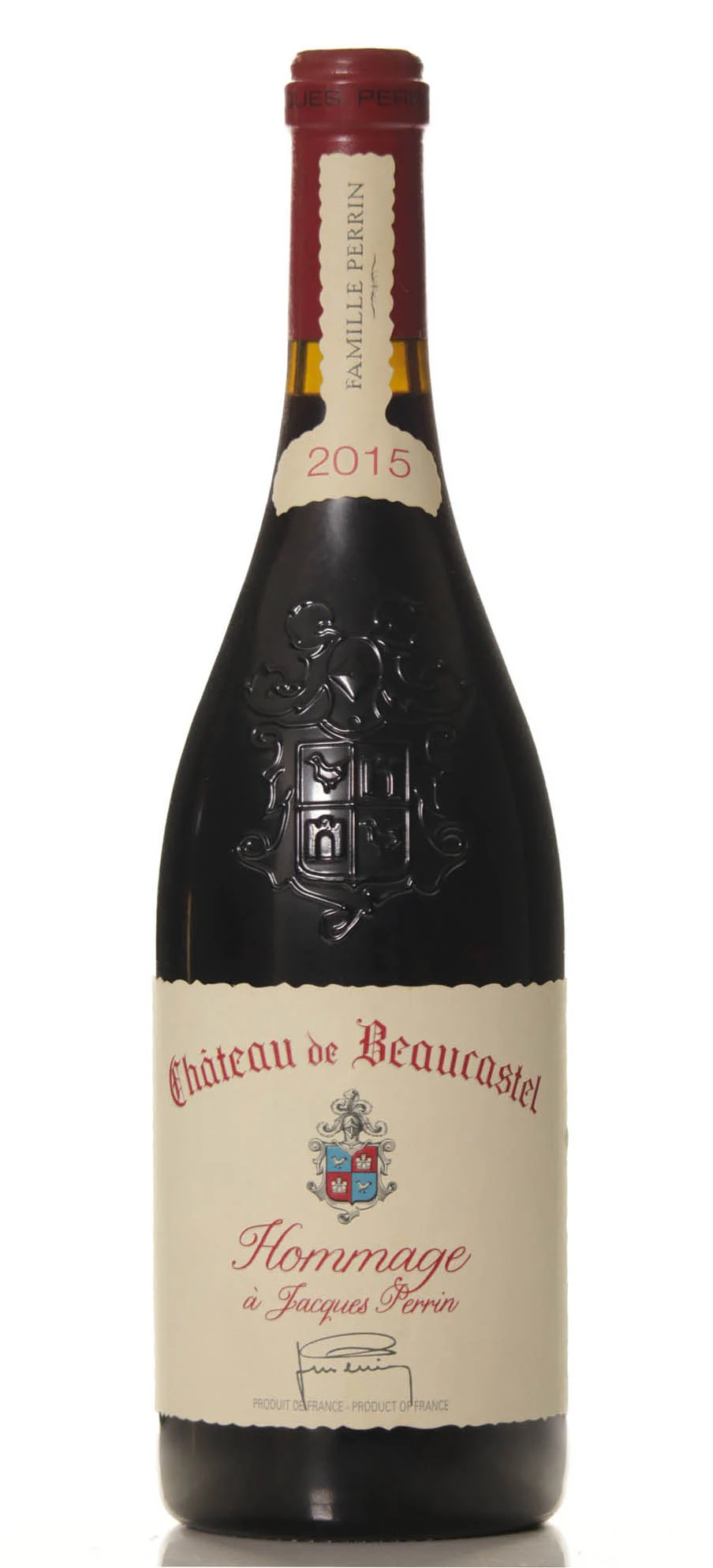 Beaucastel Hommage a Jacques Perrin 2015 - Vineut