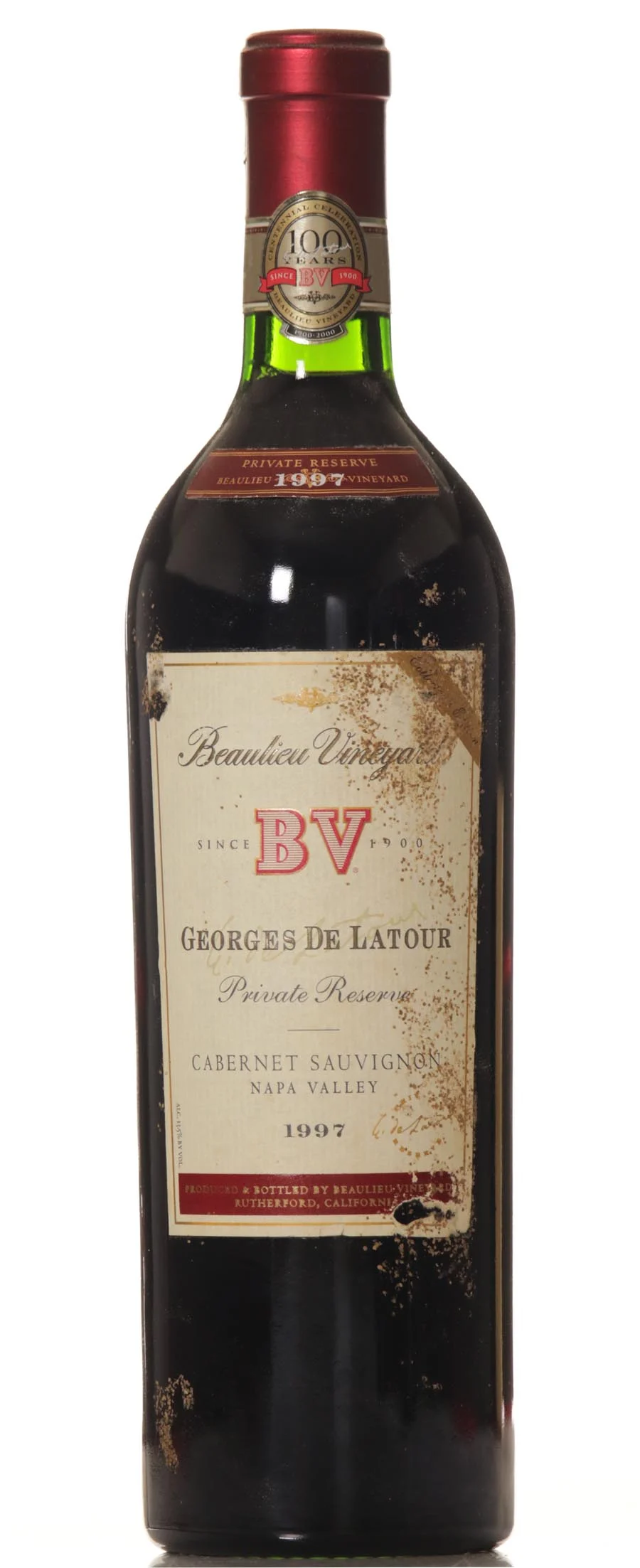 Beaulieu Vineyard BV Georges de Latour 1997 Private Reserve Cabernet Sauvignon - Vineut