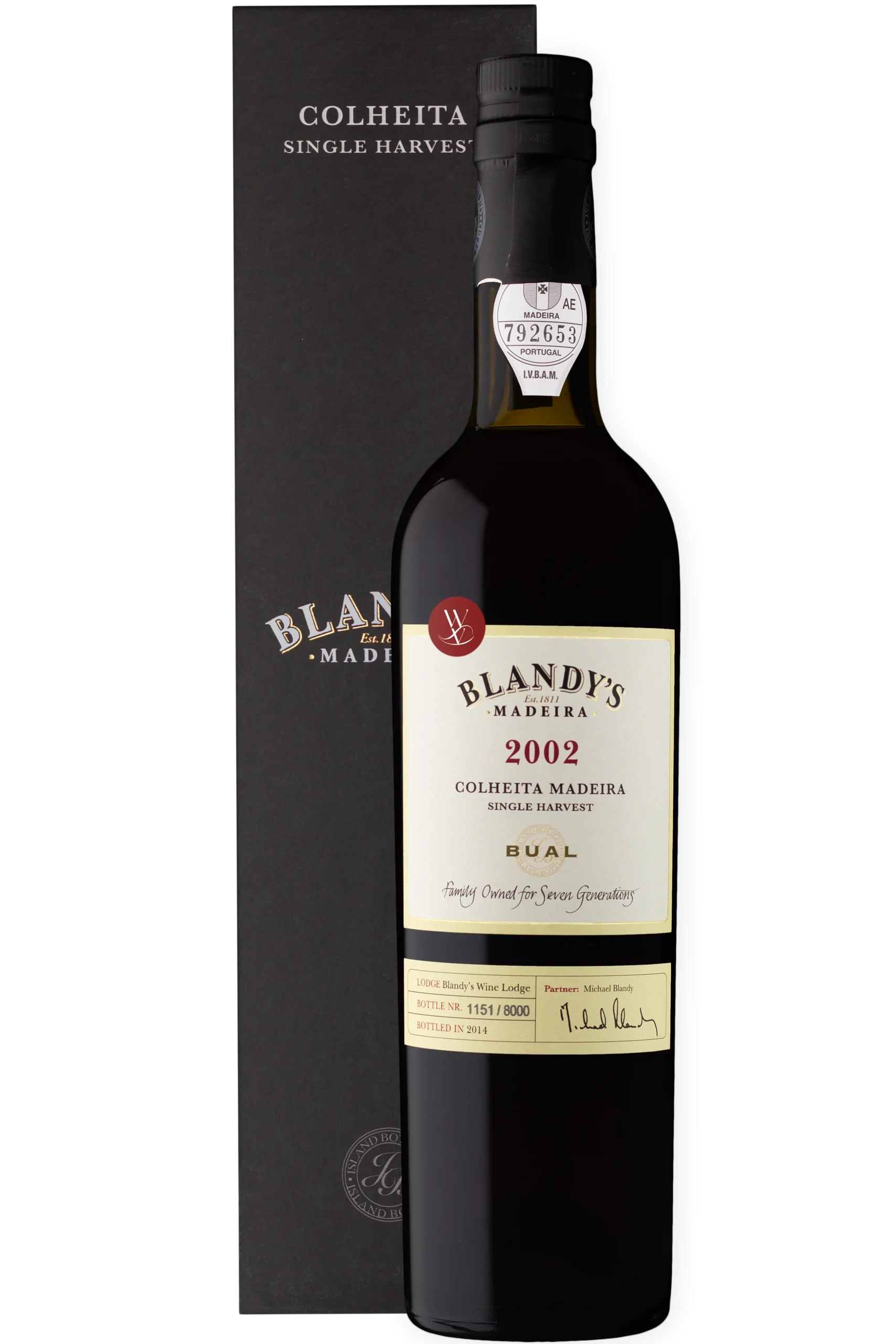 Blandy's Colheita Bual 2002 - Blandys