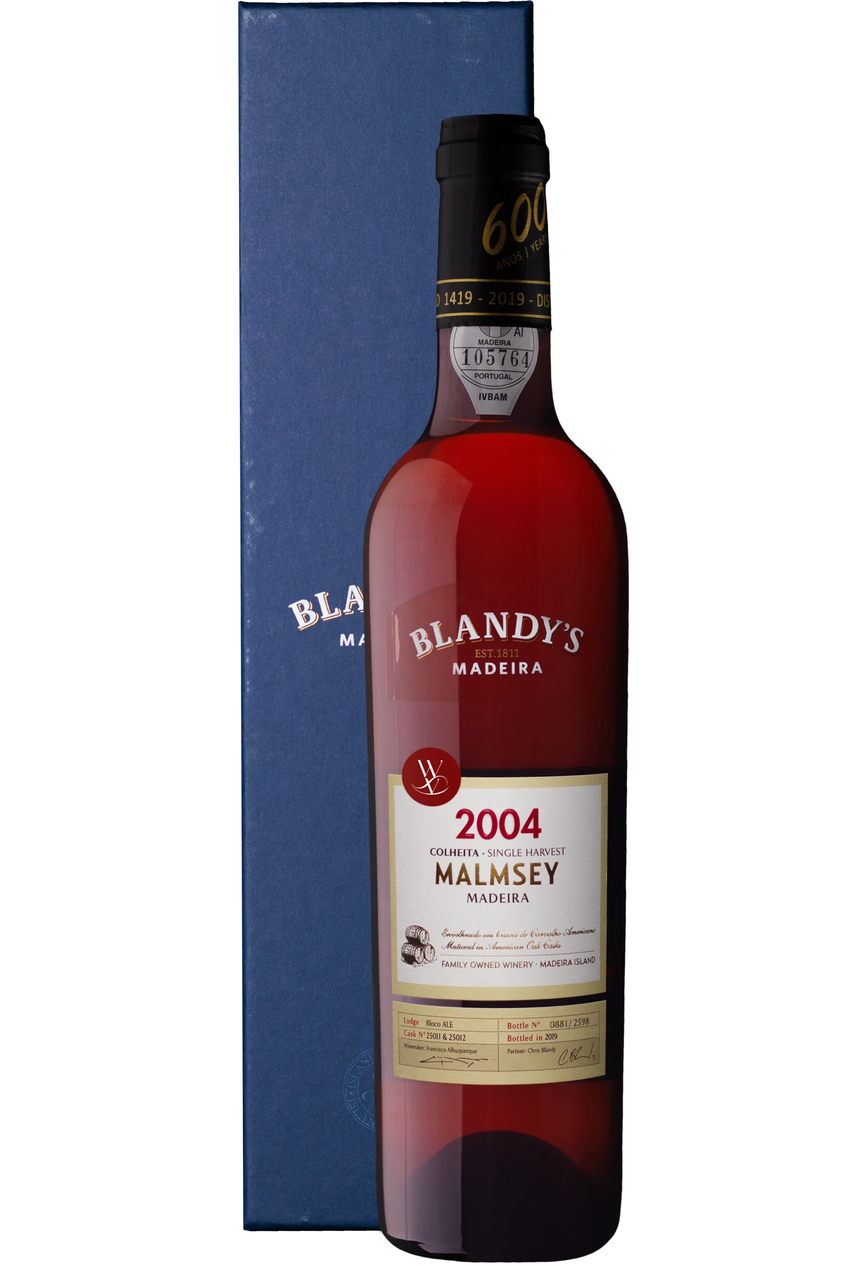 Blandy's Colheita Malmsey 2004 - Blandys