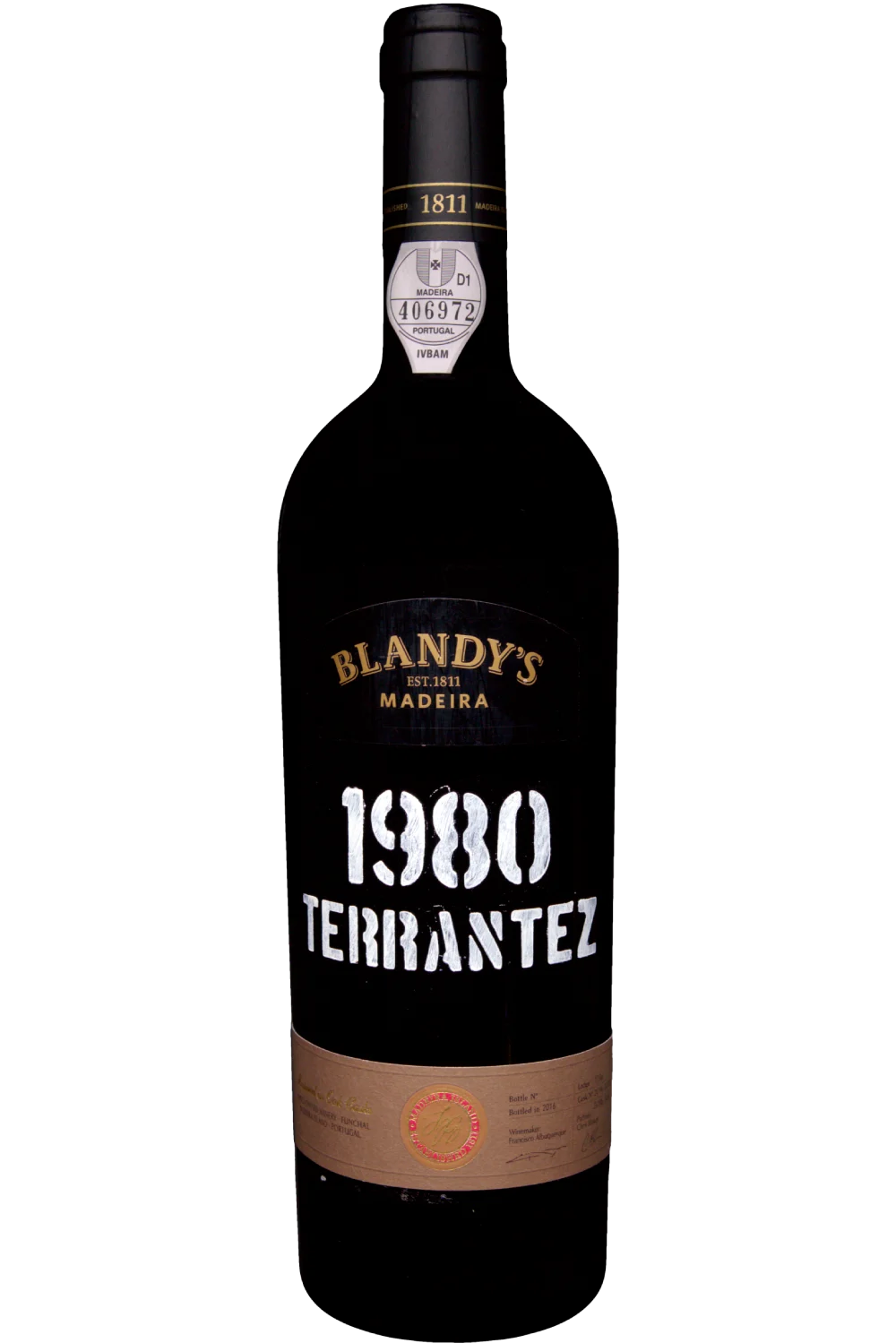 Blandy's Madeira Vintage Terrantez 1980 - Blandys