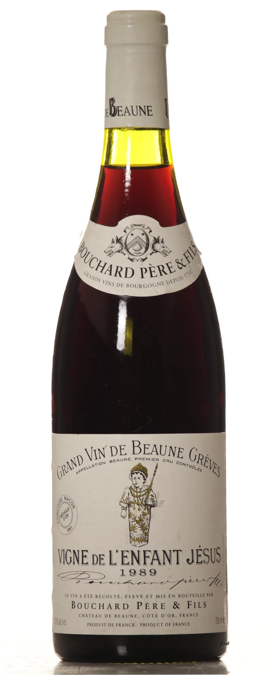Vigne de L’enfant Jesus 1989 Bouchard - Vineut