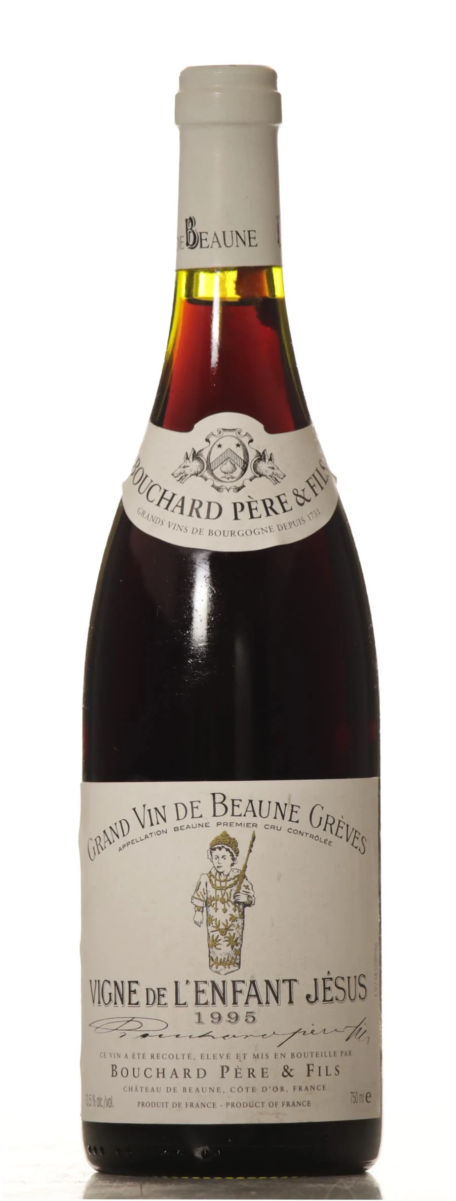 Vigne de l’enfant Jesus 1995 Bouchard - Vineut