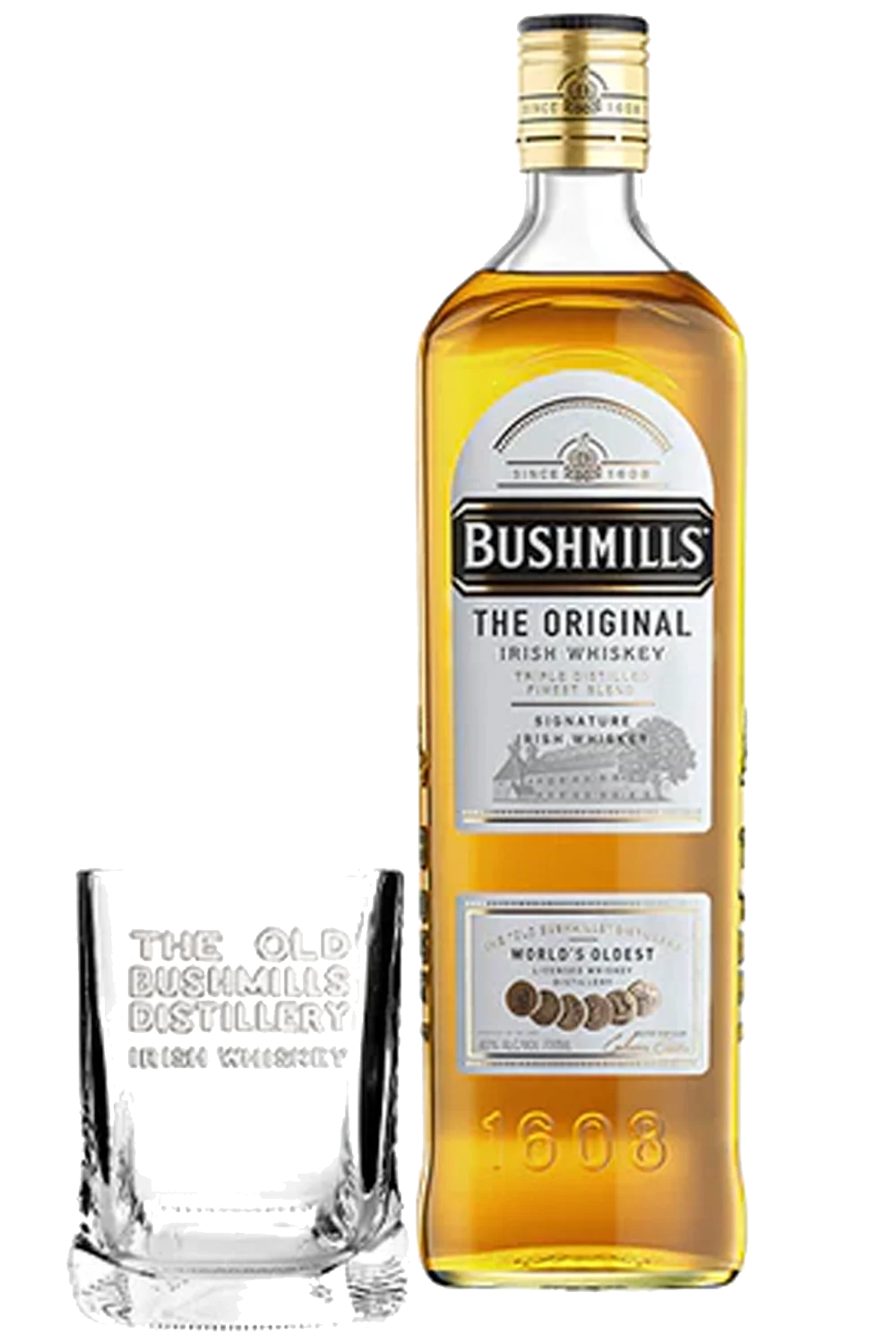 Bushmills Original c/Copo 1L