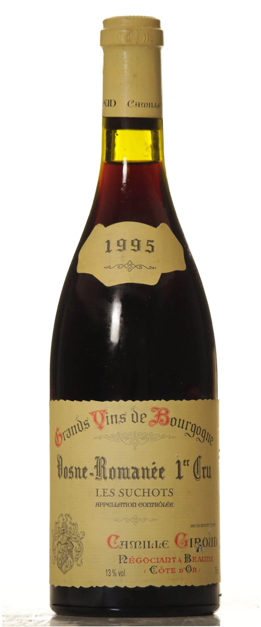 Vosne Romanee Les Suchottes 1995 C. Giroud - Vineut