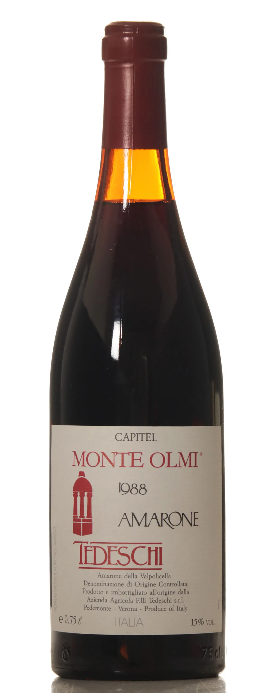 Tedeschi Capitel Monte Olmi 1988 Amarone - Vineut